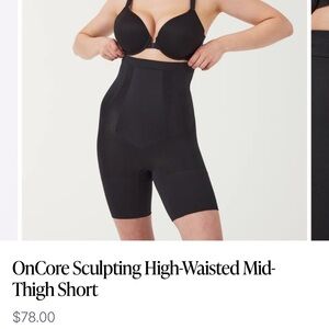 SPANX HIGH RISE Sculpting mid-thigh short